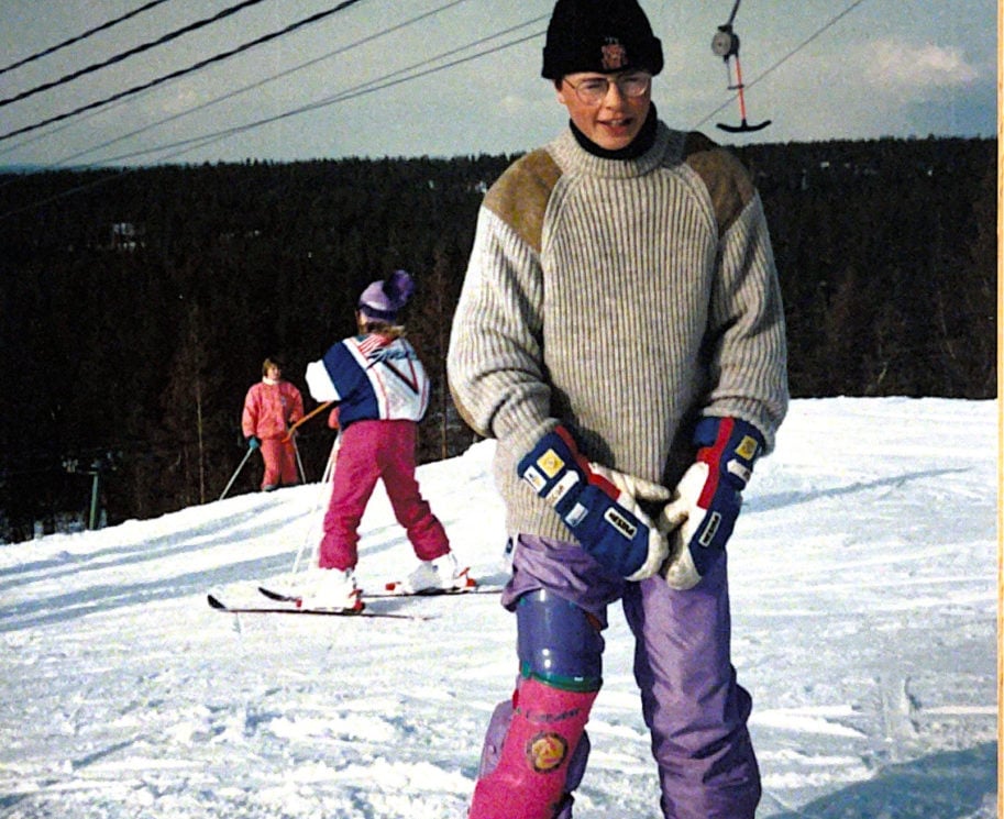 Seuran toiminta on ollut monipuolista perustamisesta asti. Lumilautailu / Kuvassa Janne Kaitala  (Kub by Juha Lehto) 