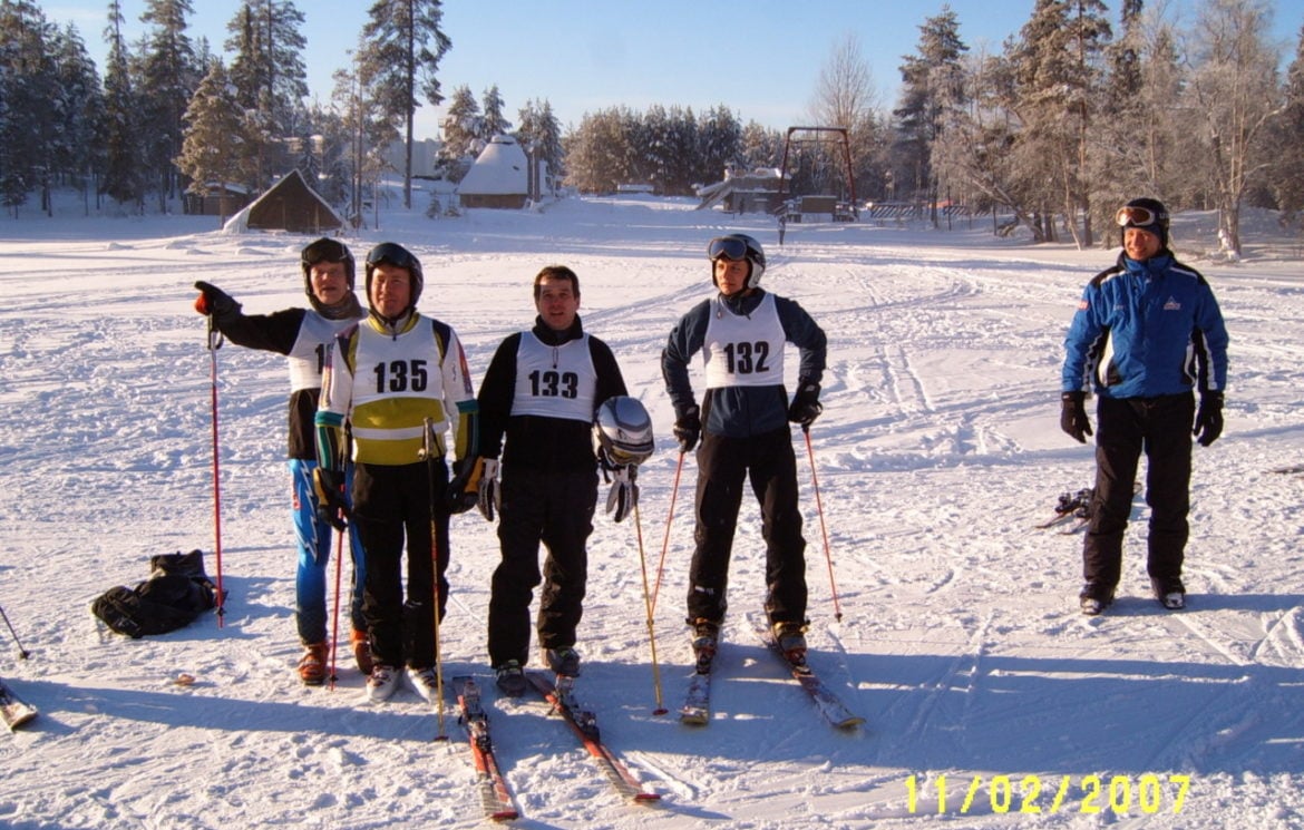 Vuoden 2007 kisailua Levillä